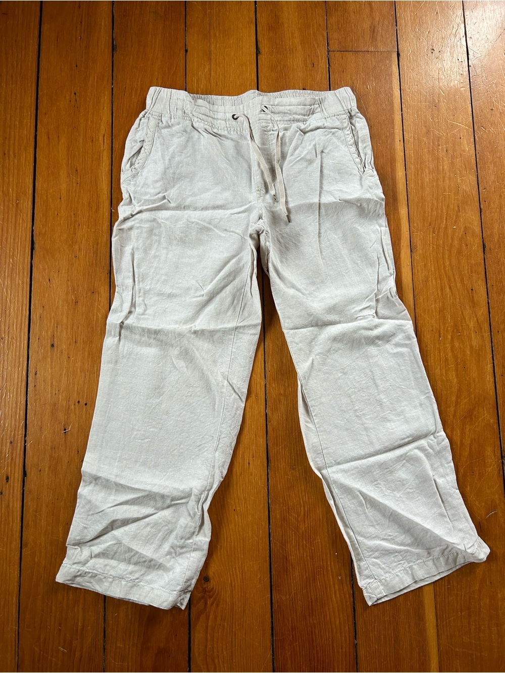 100% linen L. L. Bean pants